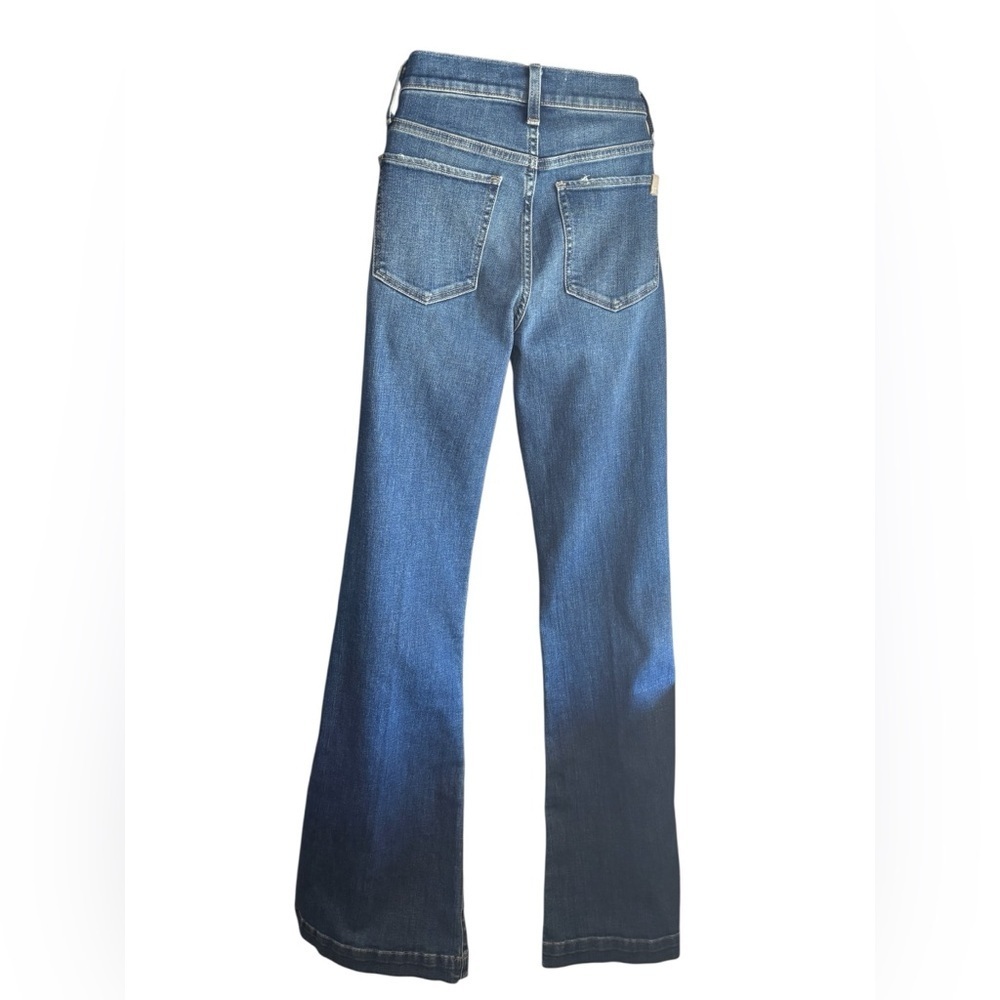 Joe's Jeans The Molly high rise Dark Blue Flare Denim Sz 26 cotton blend - Picture 7 of 12